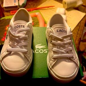 Brand New LaCoste Shoes Toddler